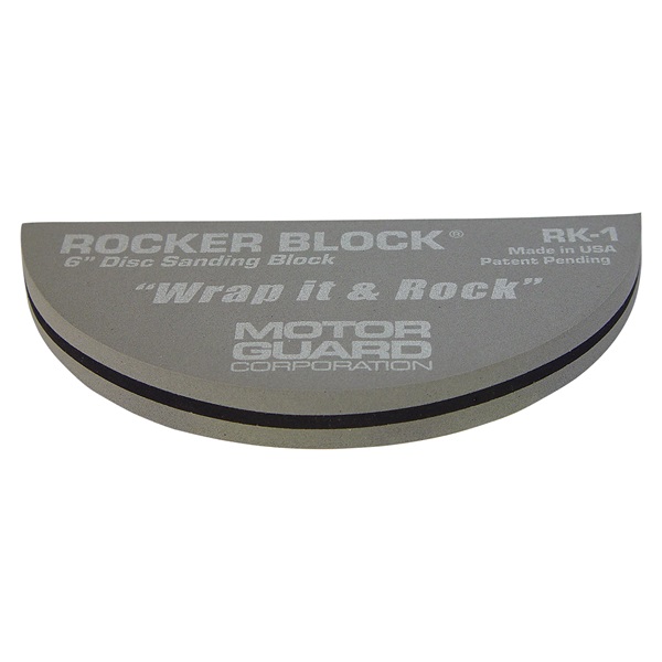 Motor Guard Rocker Block® 6" Disc Sanding Block