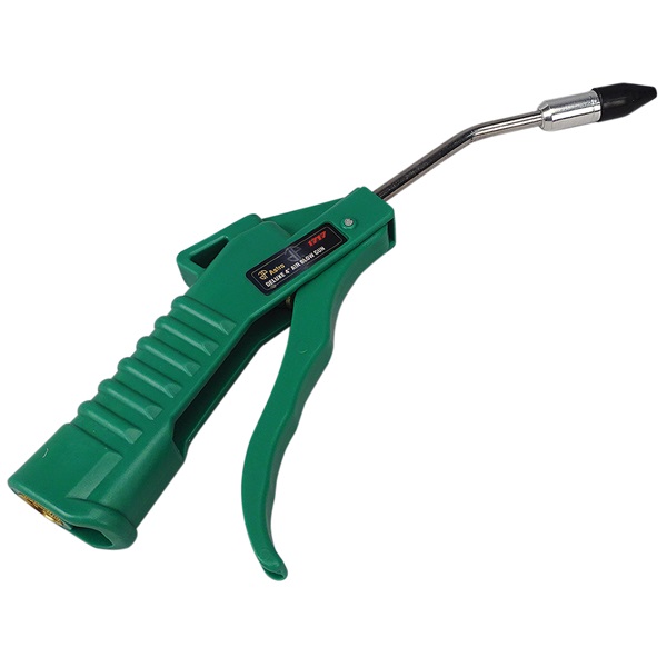 Ergonomic Pistol-Grip Air Blow Gun with 3"L Nozzle