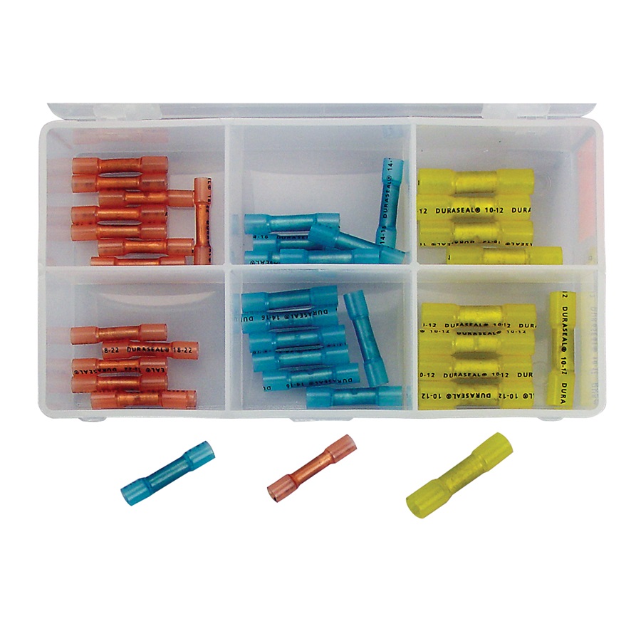 40-Pc Heat Seal Butt Connector Kit