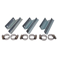 Metal Piping Wall Mounting Bracket Kit