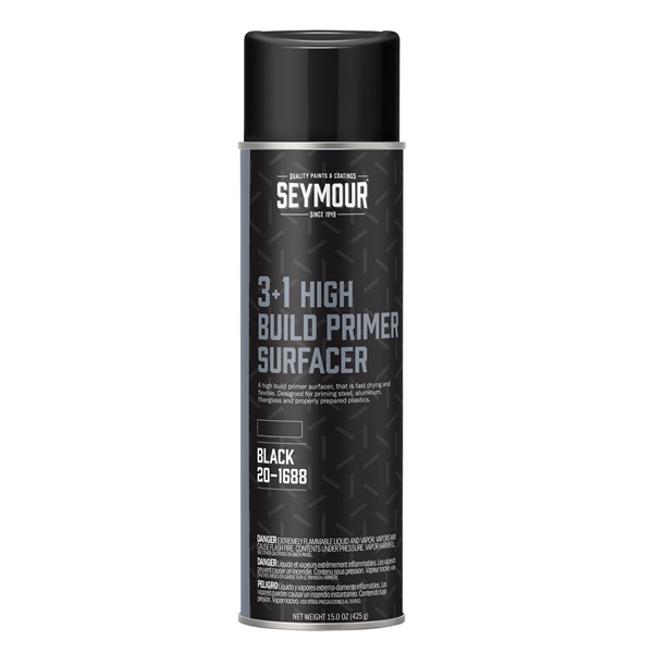 SEYMOUR® 3 Plus 1 High Build Primer Surfacer, Black