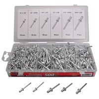 500-Pc Aluminum Rivet Assortment