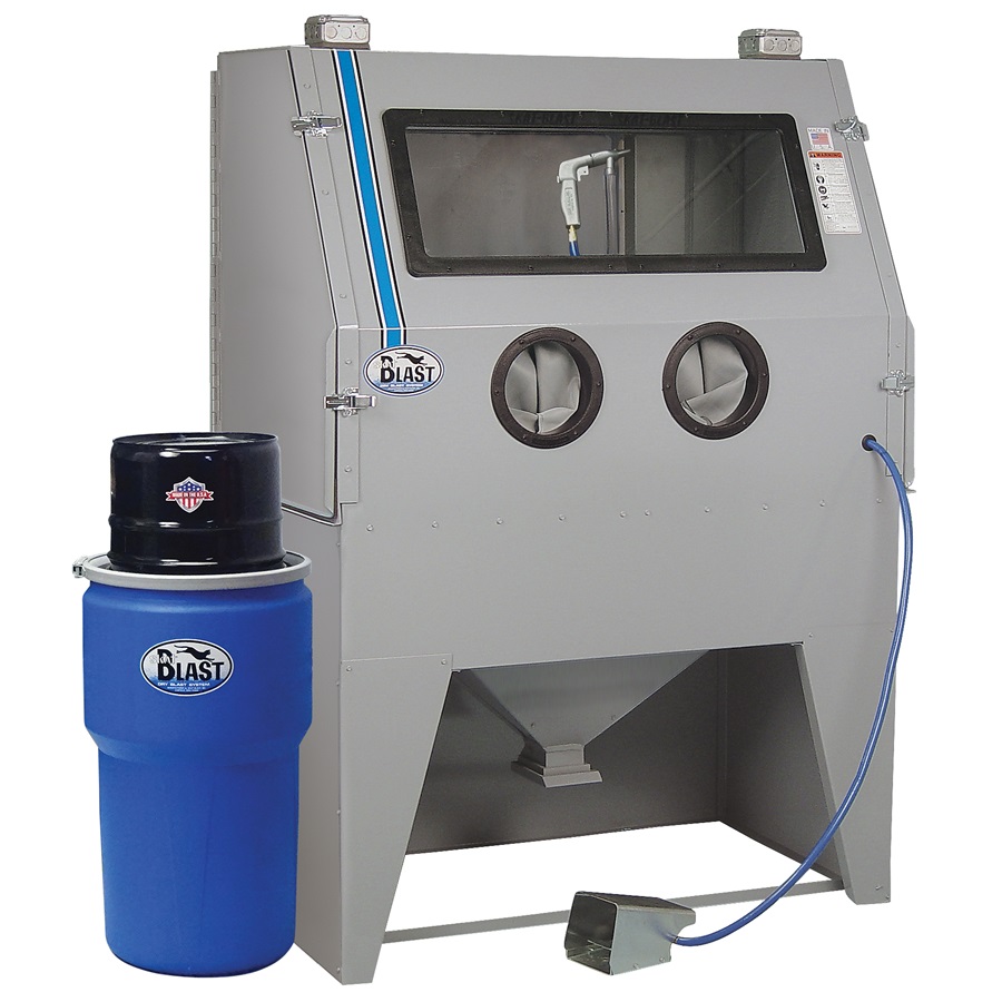 Skat Blast® USA 966 Pro Finisher Abrasive Blast Cabinet