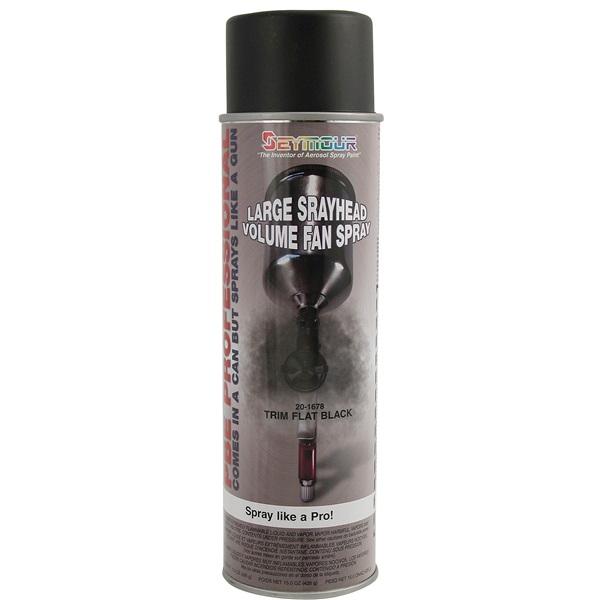 SEYMOUR® PBE Professional Trim Flat Black, 15 oz