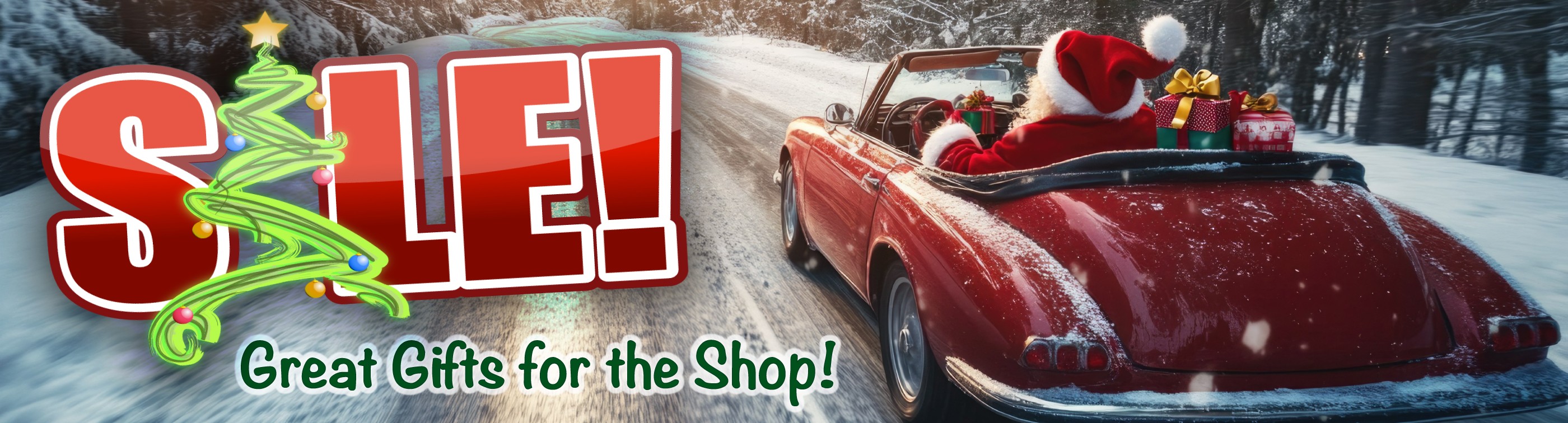 Promotional banner image: Shop Holiday Tools Sale Now!